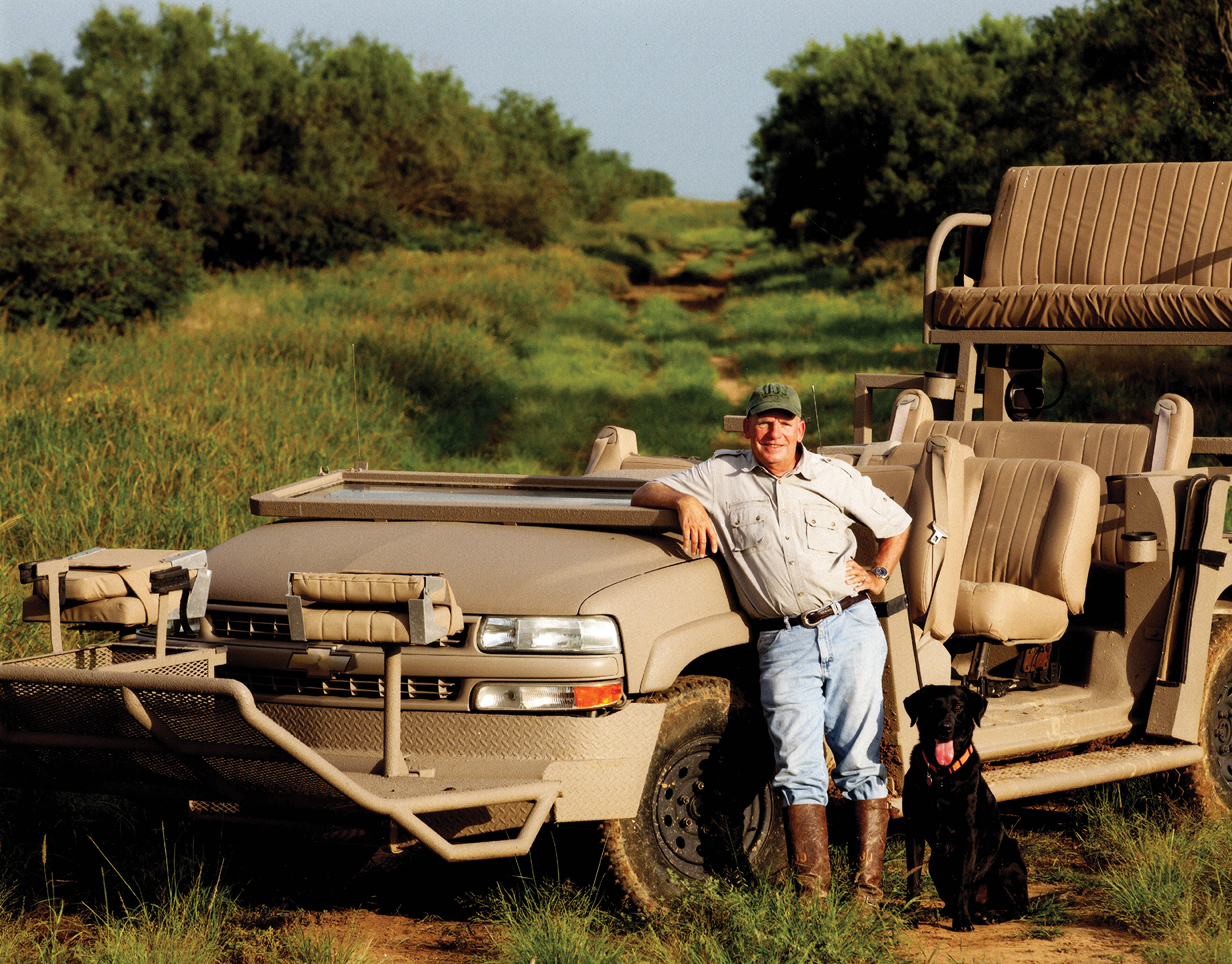 Saunders hunting car