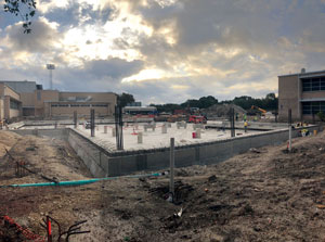 Alamo Heights Commons construction