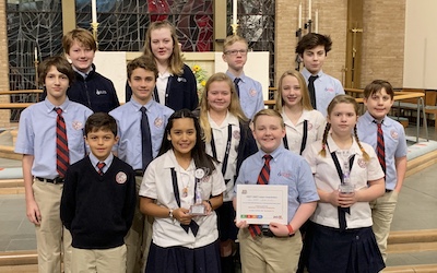 St. Luke’s Episcopal School students