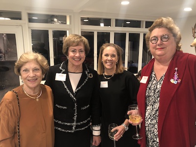 KKG Alumnae Past Presidents- Martha Steves, Susan Chandler, Francie Calgaard, and Charlotte Milner