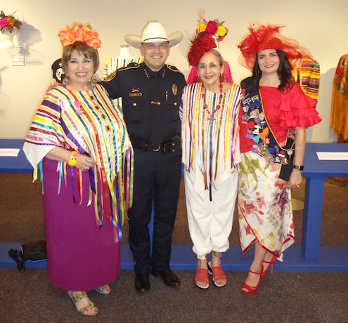 Elizabeth Ruiz Sheriff Javier Salazar honoree Graciela Carillo and Sarah Salazar