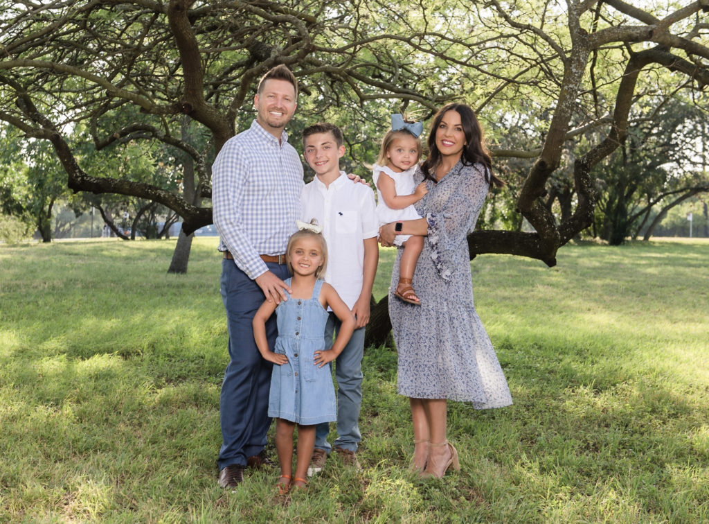 Dr Bart Wislon and family