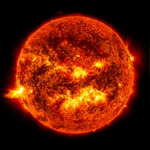 sun solsticeflare NASA