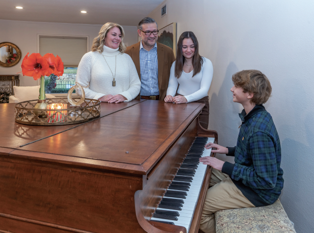 Mireles family piano
