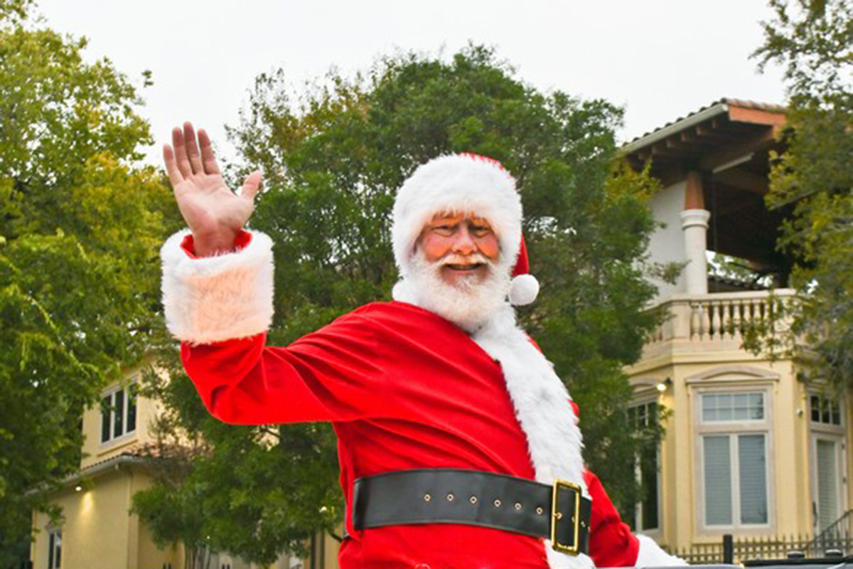 Holiday Parade Santa