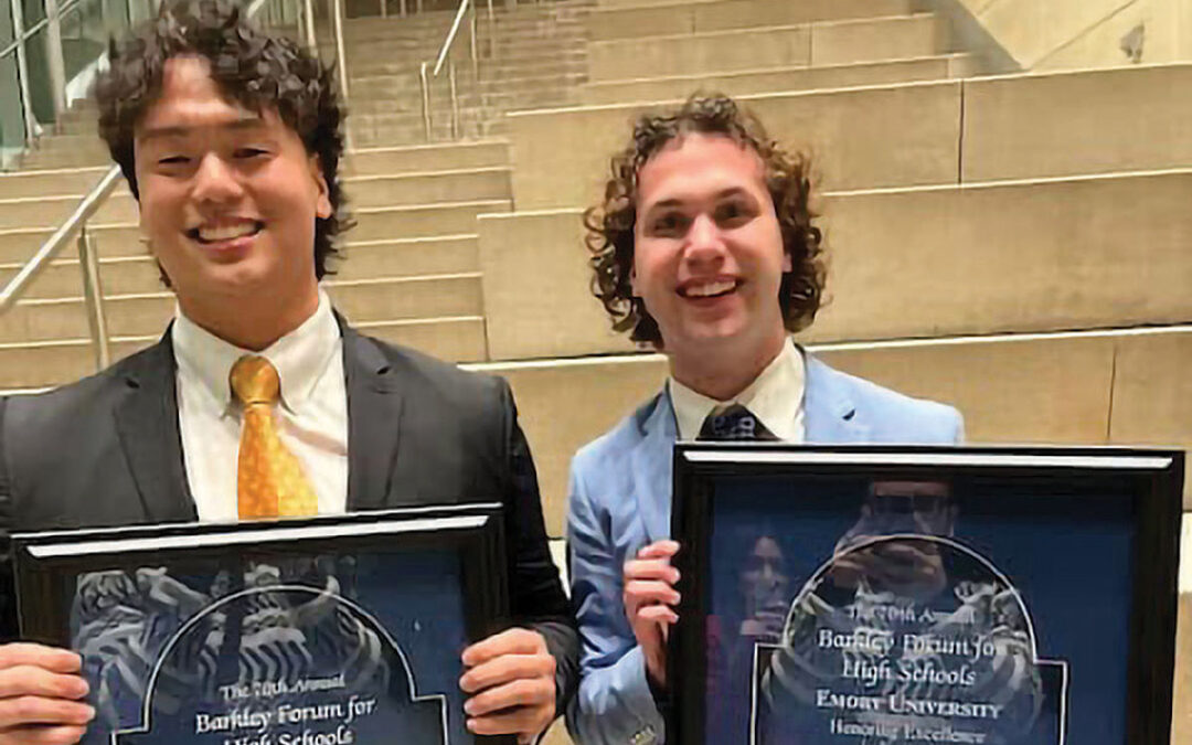 Saint Mary’s Hall Speech and Debate Score Big  at the Barkley Forum!